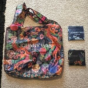 3 new never used Johnny was nylon shopping bags